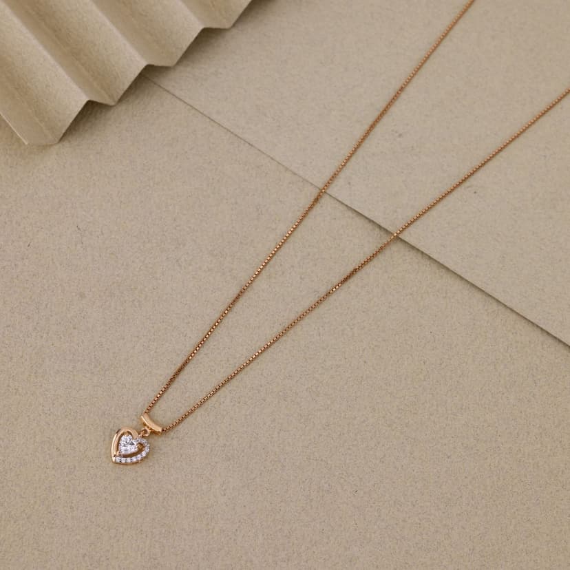 Azelith Pendant Chain 18KT