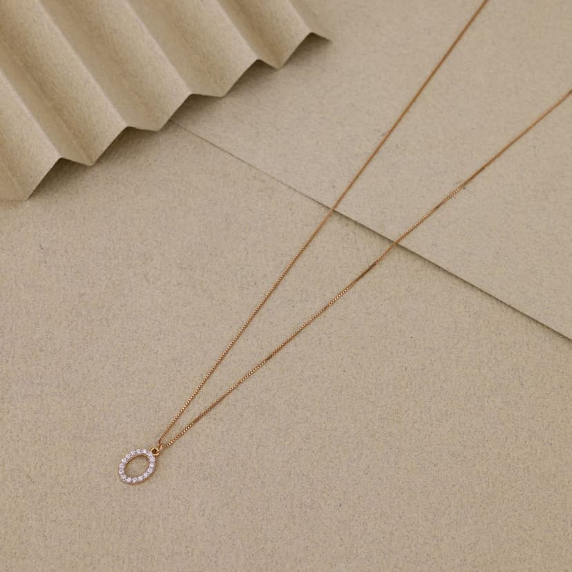 Azyrane Pendant Chain 18KT