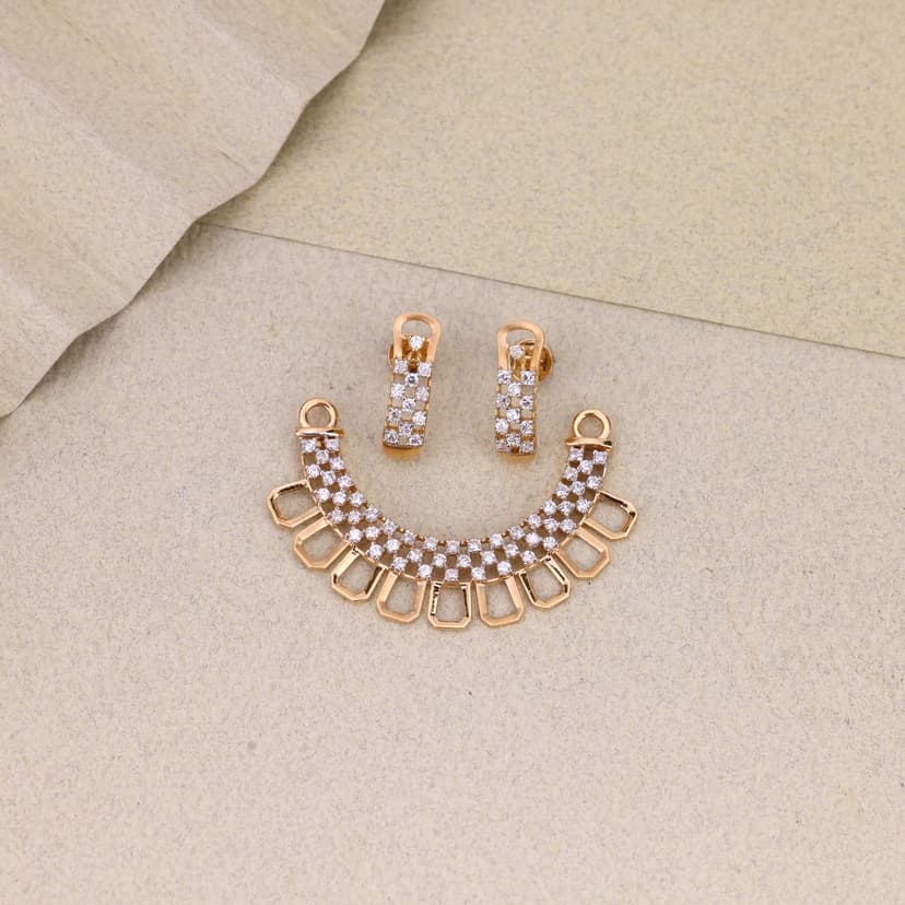 Zelmique MS Pendant Set 18KT