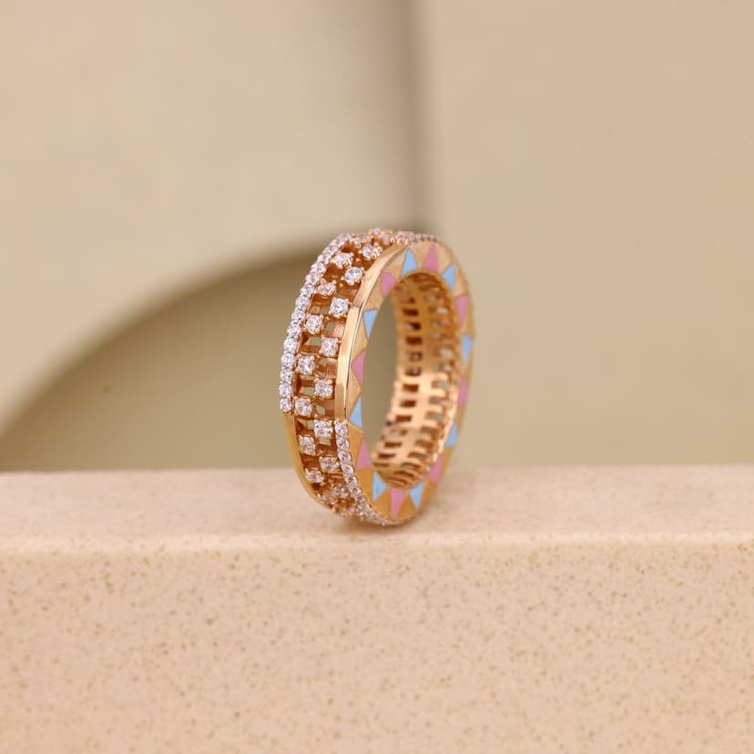 Rosé Prismavelle Élan Ring 18KT