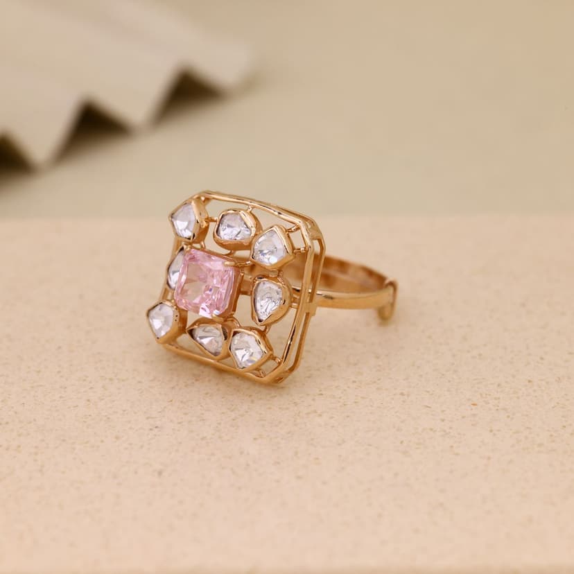 Monzora Aurevian Crown Ring 18KT