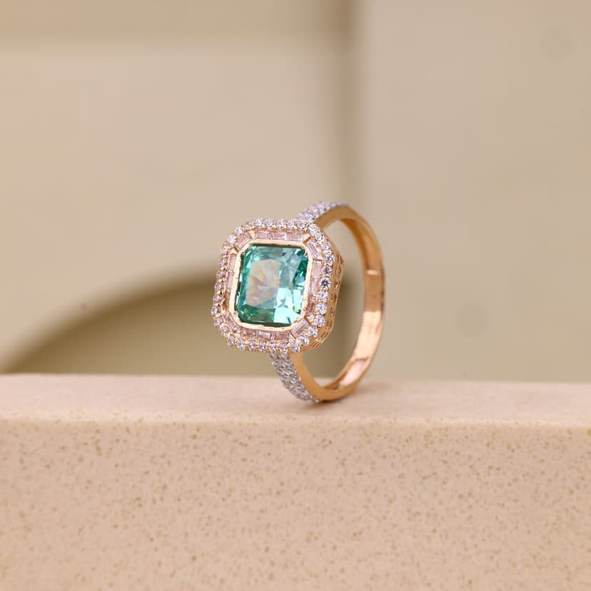 Esméra Verdant Éclat Ring 18KT