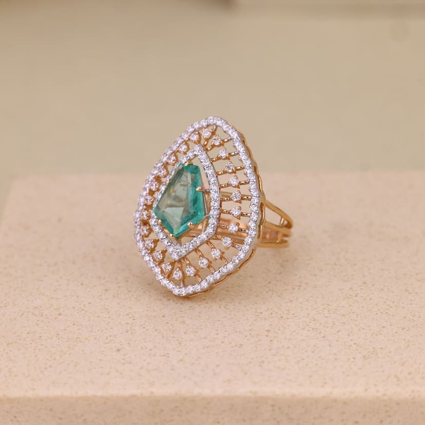 Verdelisse Radiant Marquis Ring 18KT