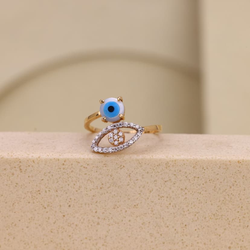 Nazarielle Dualaura Ring 18KT