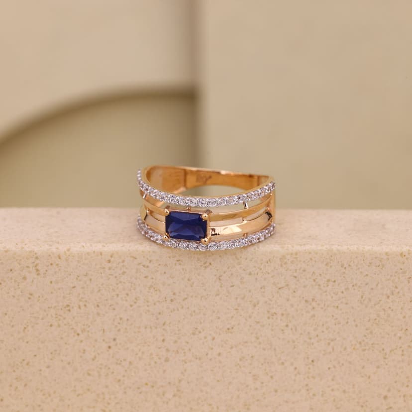 Navarielle Azurevane Ring 18KT
