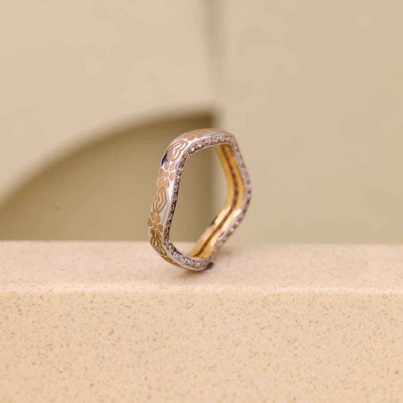 Floréa Aurum Crest Ring 18KT