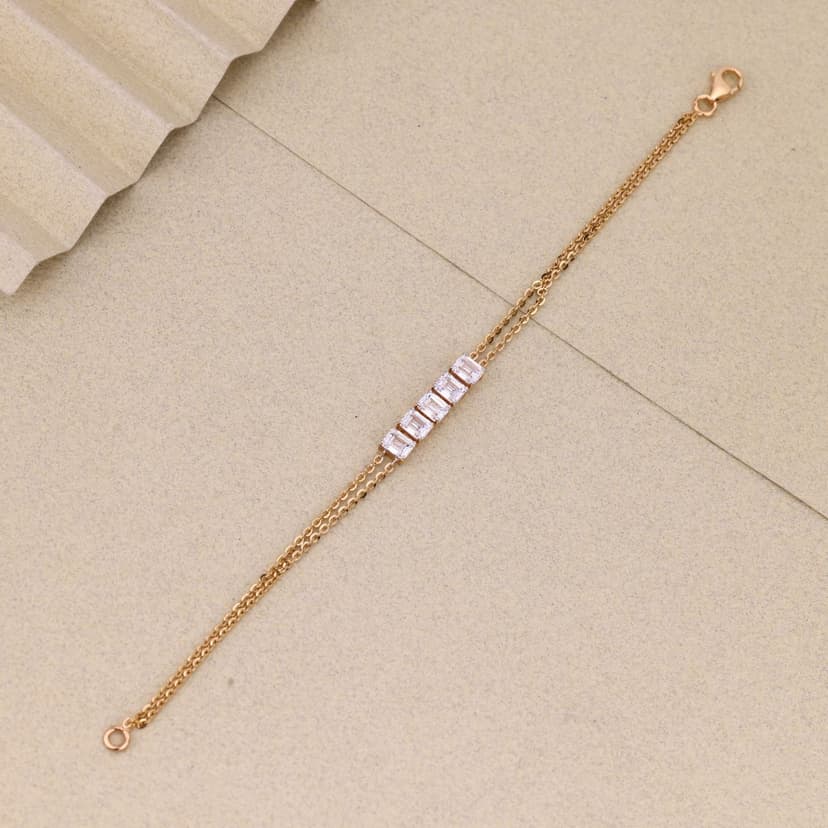 Aurévia Linearé Grace Bracelet 18KT