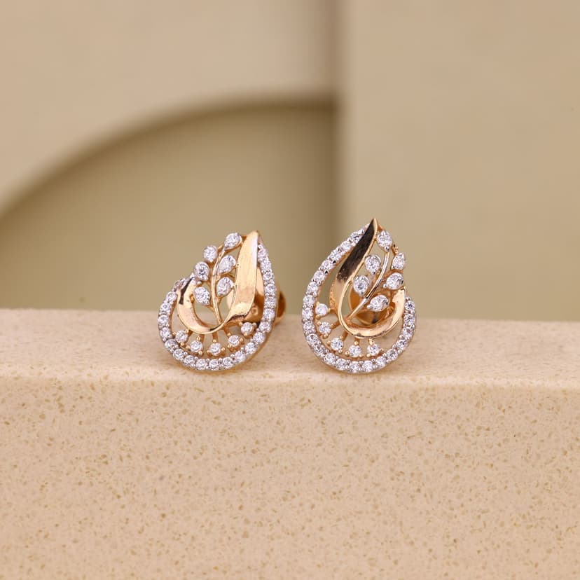 Sylphaera Verdantine Earrings 18KT