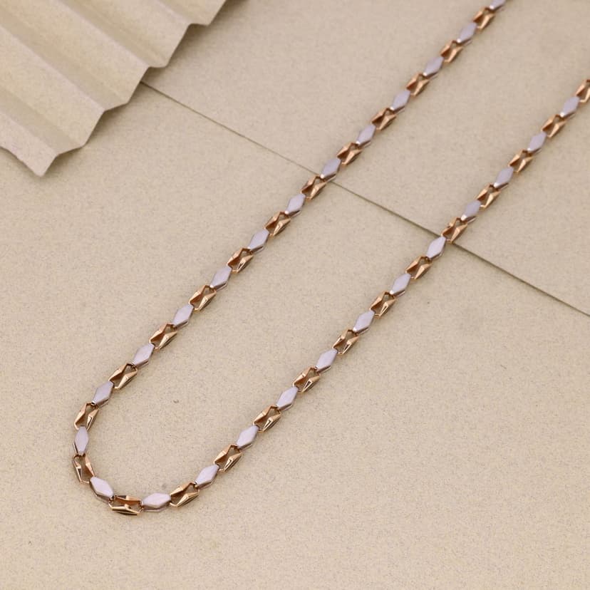 Auricentra Facet Chain 18KT