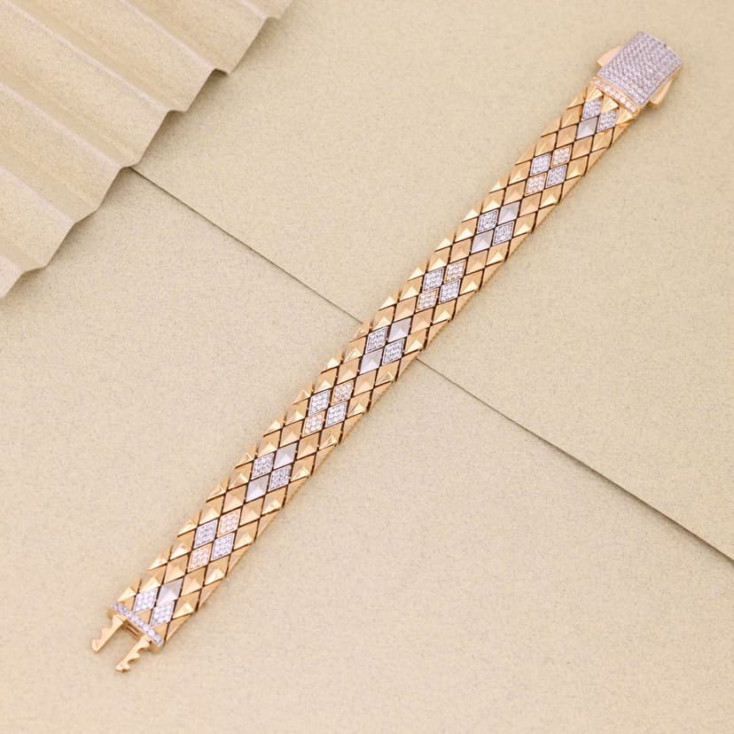 Aurevian Rhoméline Bracelet 18KT