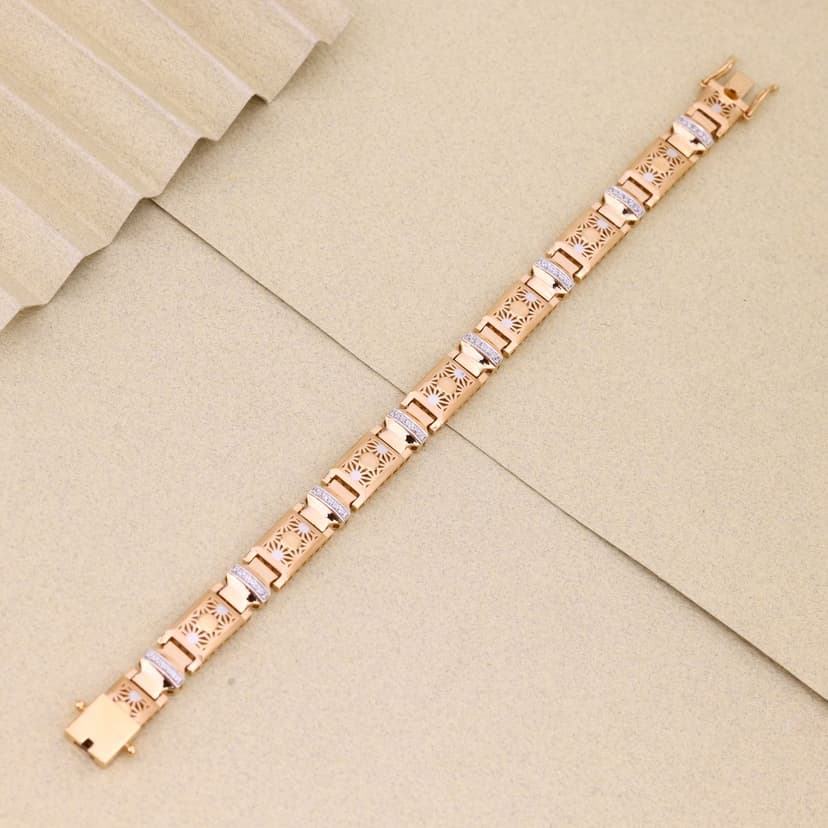 Rosévaris Solaris Link Bracelet 18KT