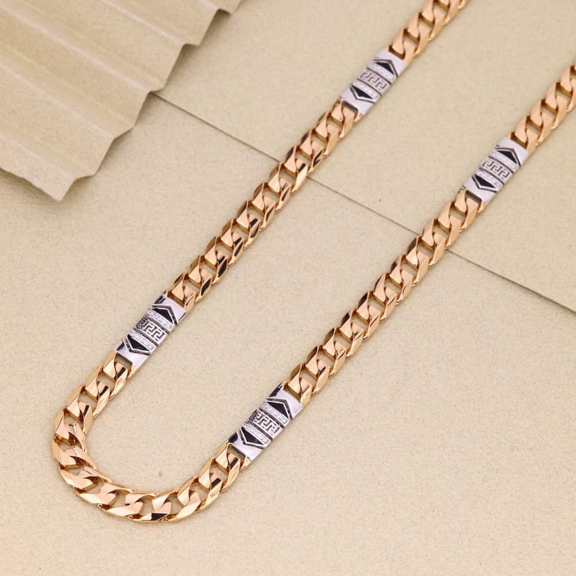 Zevrion Noir Axis Chain 18KT