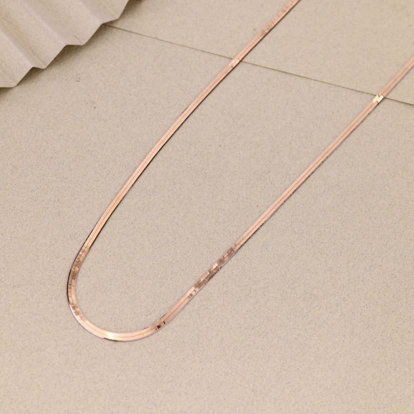 Aurevian Sleekline Chain 18KT