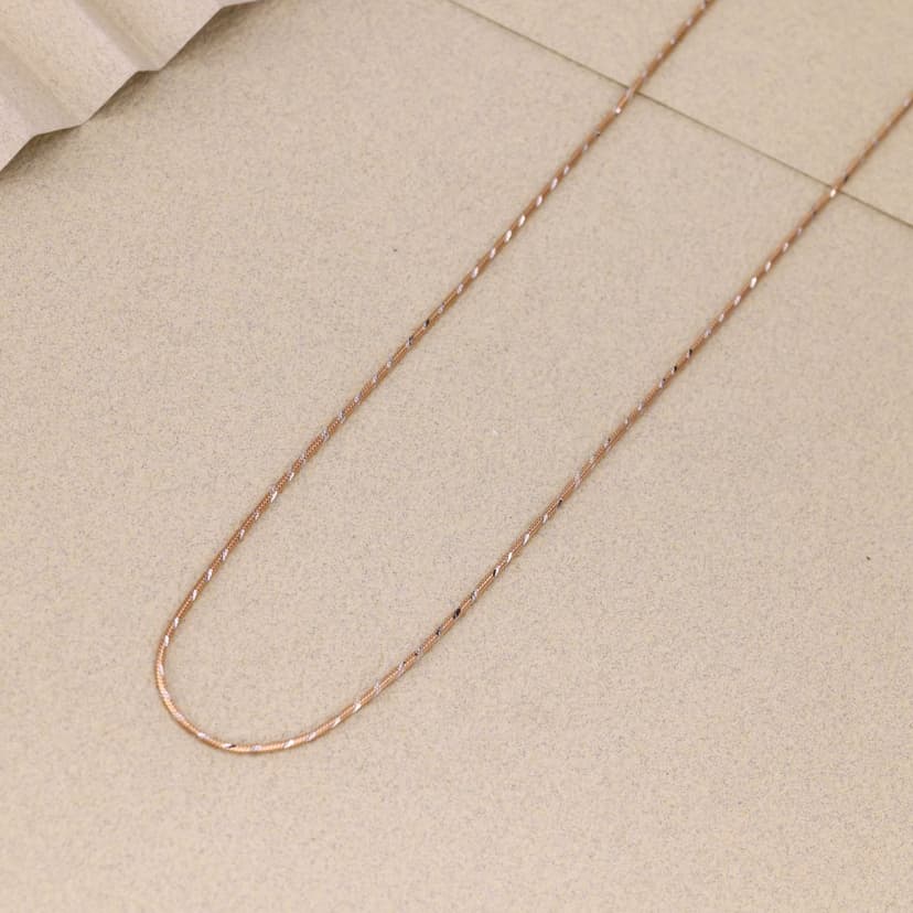 Serelune Rhéa Facet Chain 18KT
