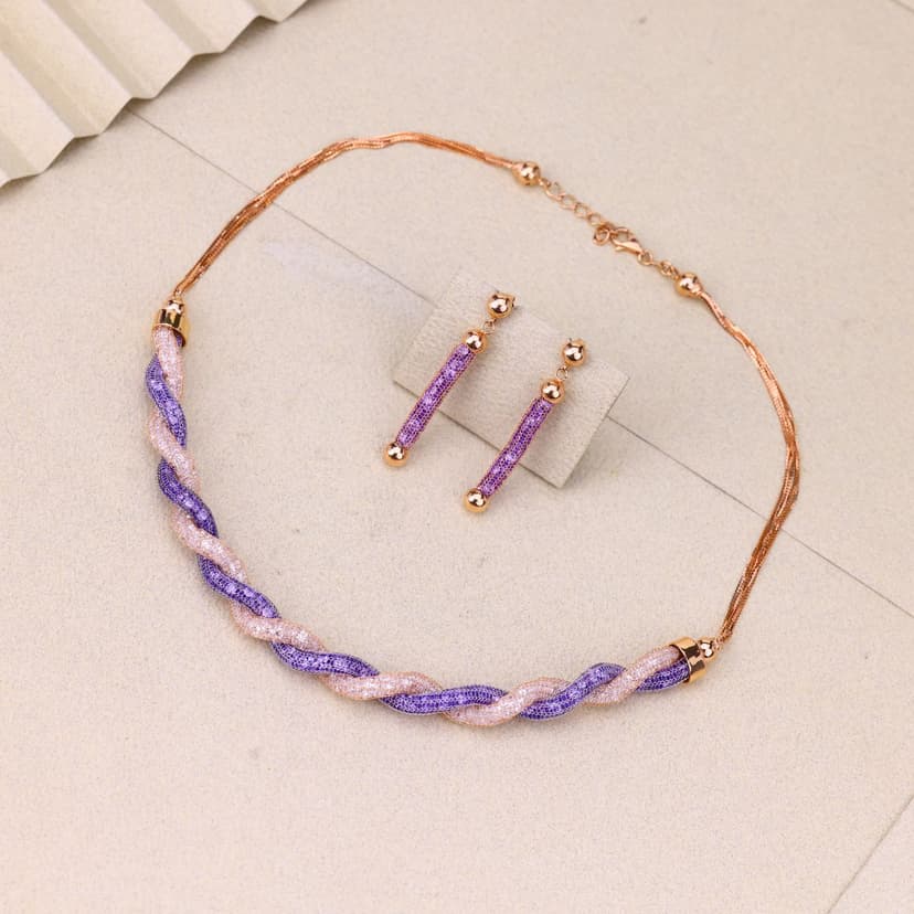 Virello Aura Italian Necklace 18KT