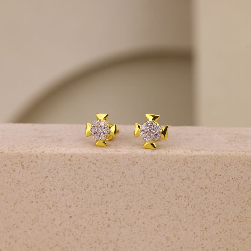 Zenvira Starcrest Earrings 18KT