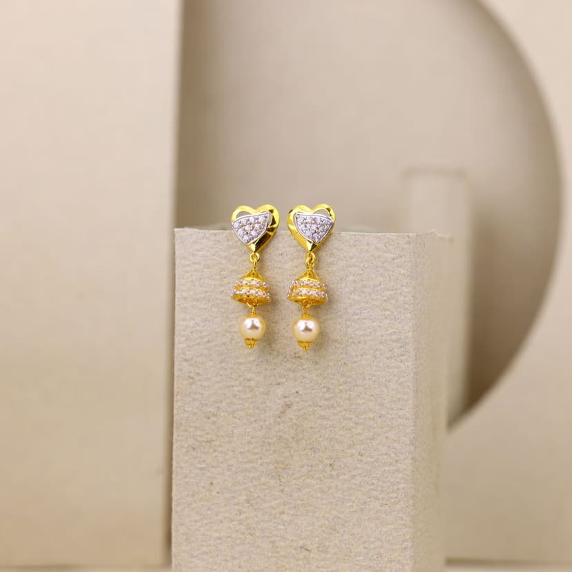 Auravelle Heartfall Earrings 18KT