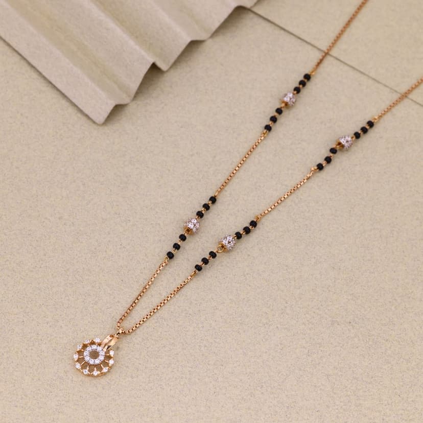 Aurevia Sunspire Mangalsutra 18KT
