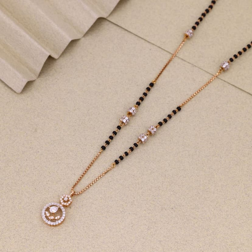 Smileyra Bliss Charm Mangalsutra 18KT