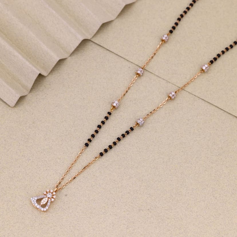 Triora Bloom Whisper Mangalsutra 18KT