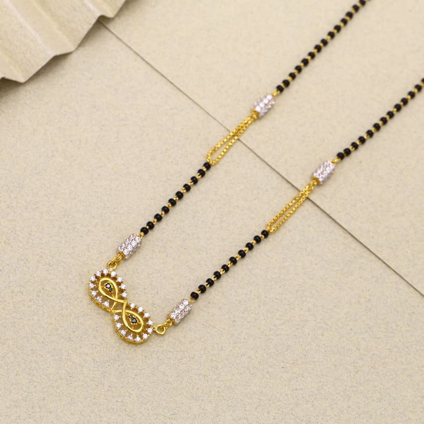 Ananta Noor Infinity Mangalsutra 22KT