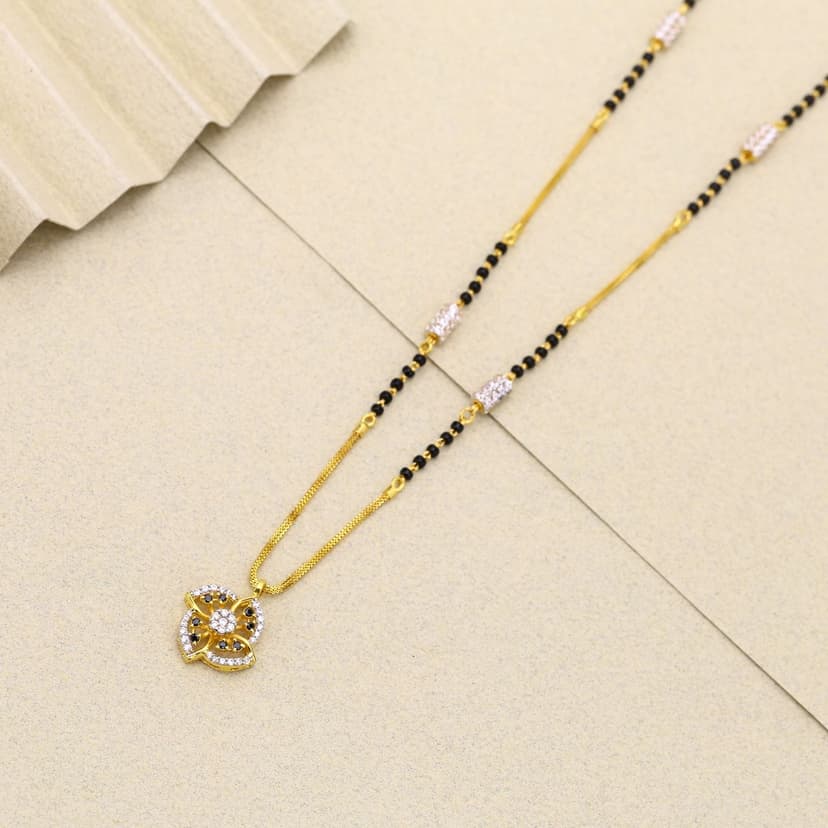 Chaturpushpa Radiance Mangalsutra 22KT