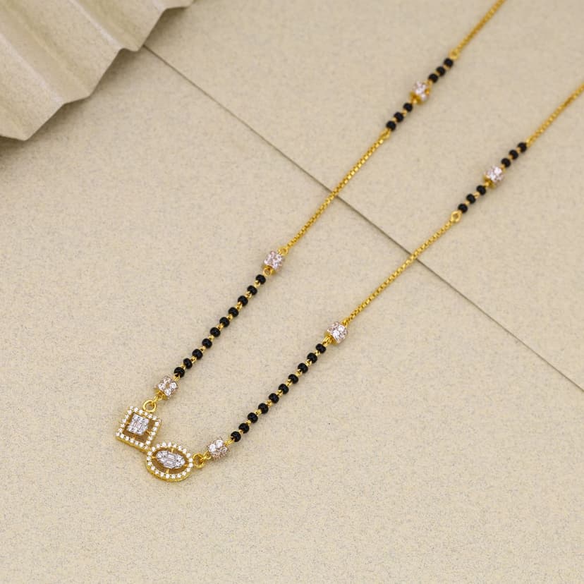 DwiRoopa Elegance Mangalsutra 22KT
