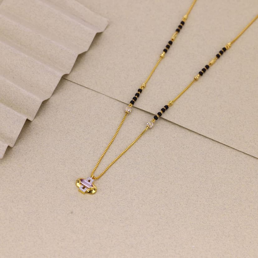 Gulika Prism Bloom Mangalsutra 22KT
