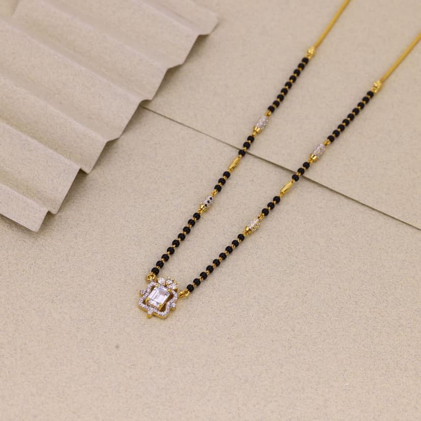 Aarunya Regal Frame Mangalsutra 22KT