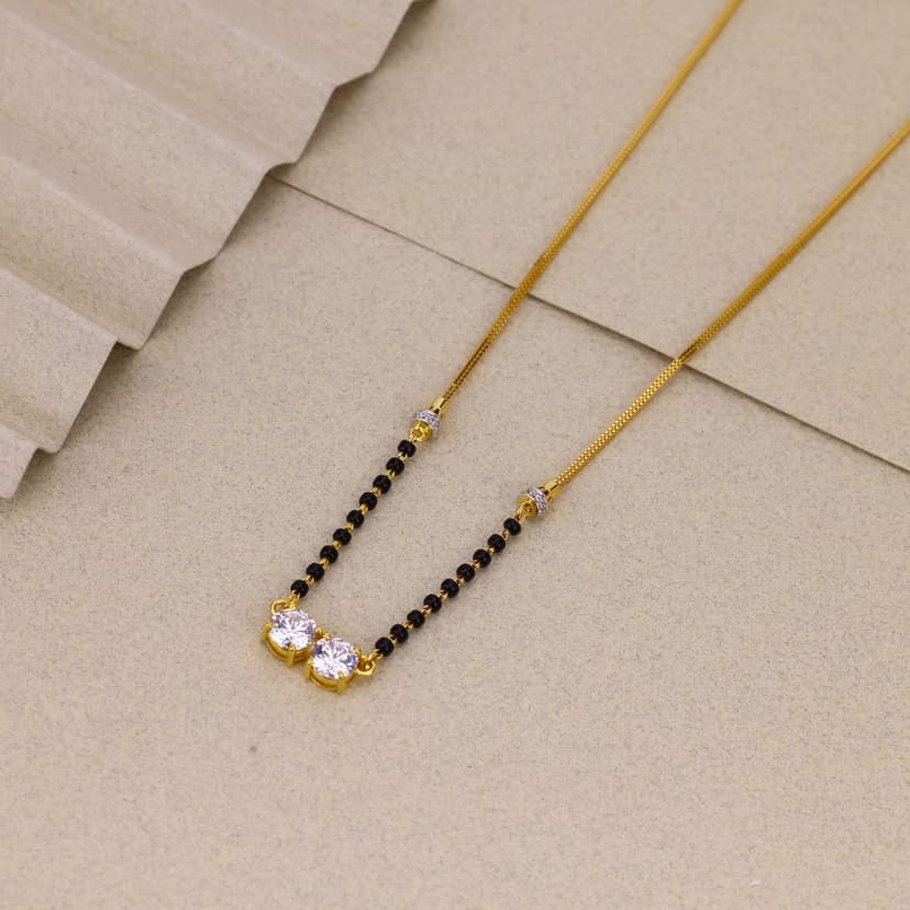 Dwitara Radiance Mangalsutra 22KT
