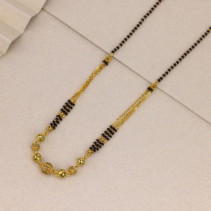 Swarna Gathika Classic Mangalsutra 22KT