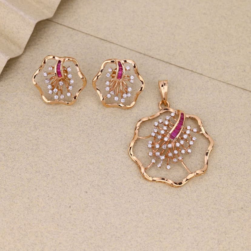PENDENT SET 18KT