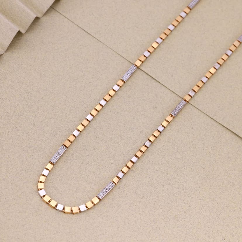 Aurex Gridline Chain 18KT