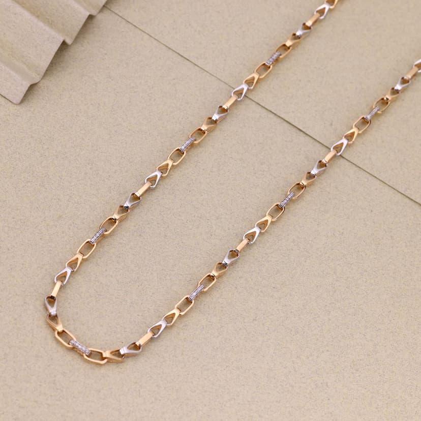 Zyron Crestline Chain 18KT
