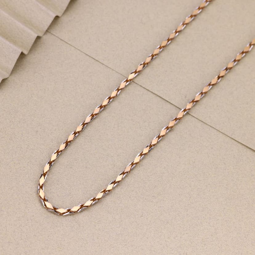 Aurex Prism Weave Chain 18KT