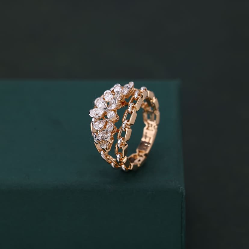 Zyvra Diamond Ring 14KT