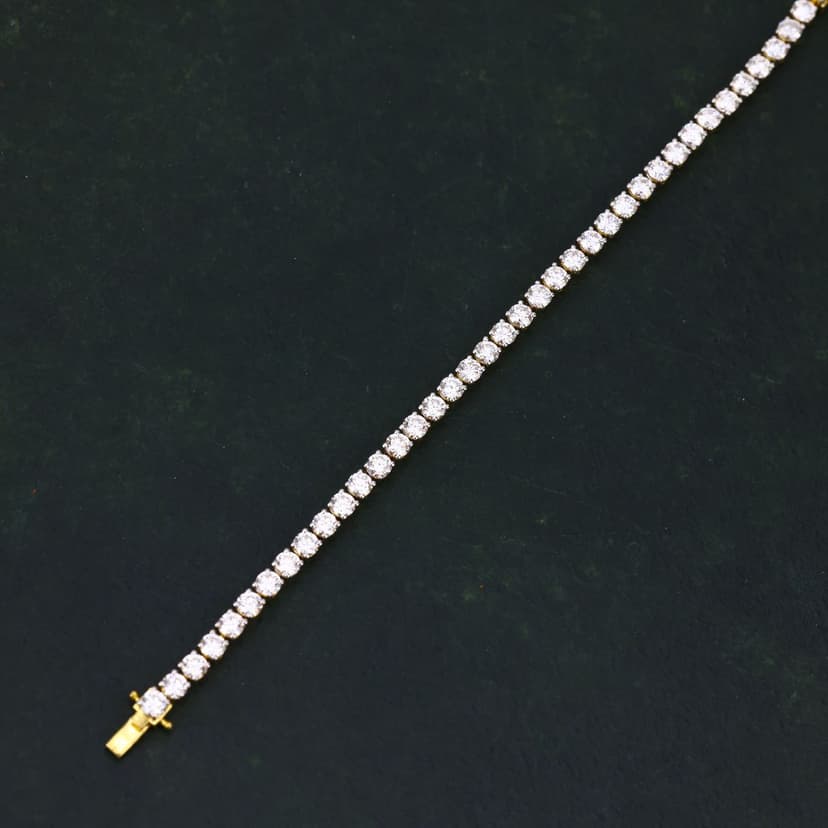 Elara lab Diamond Tennis Bracelet 14KT