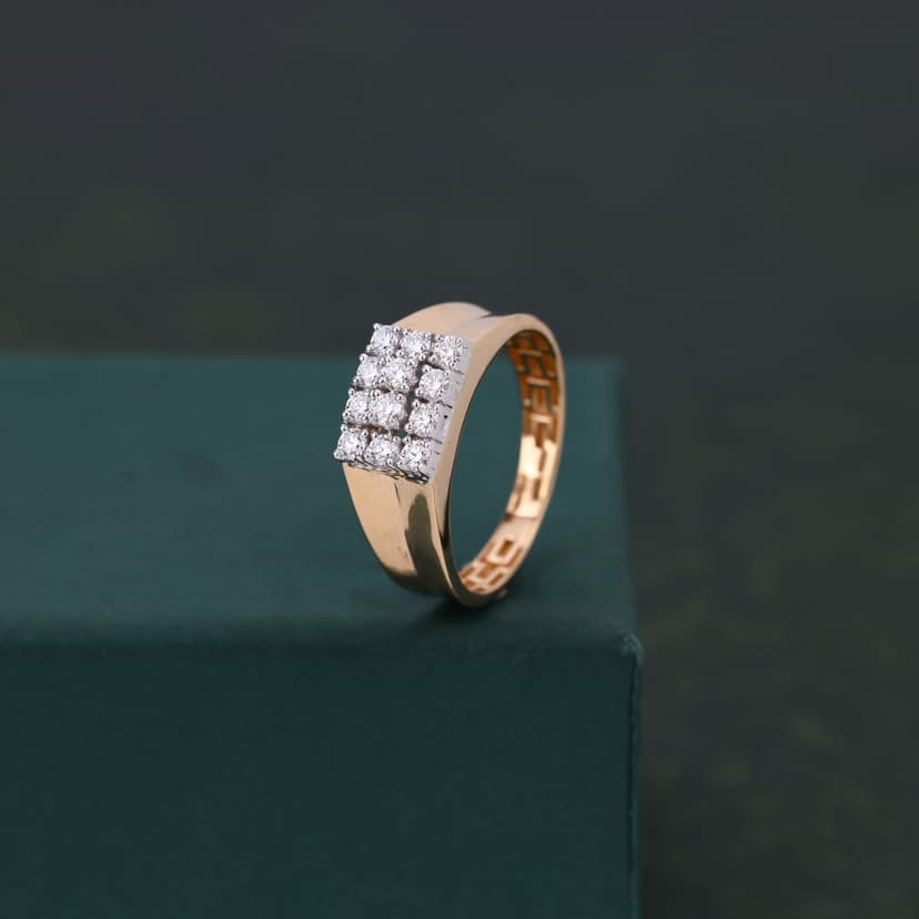 Zyron Real Diamond Ring 14KT