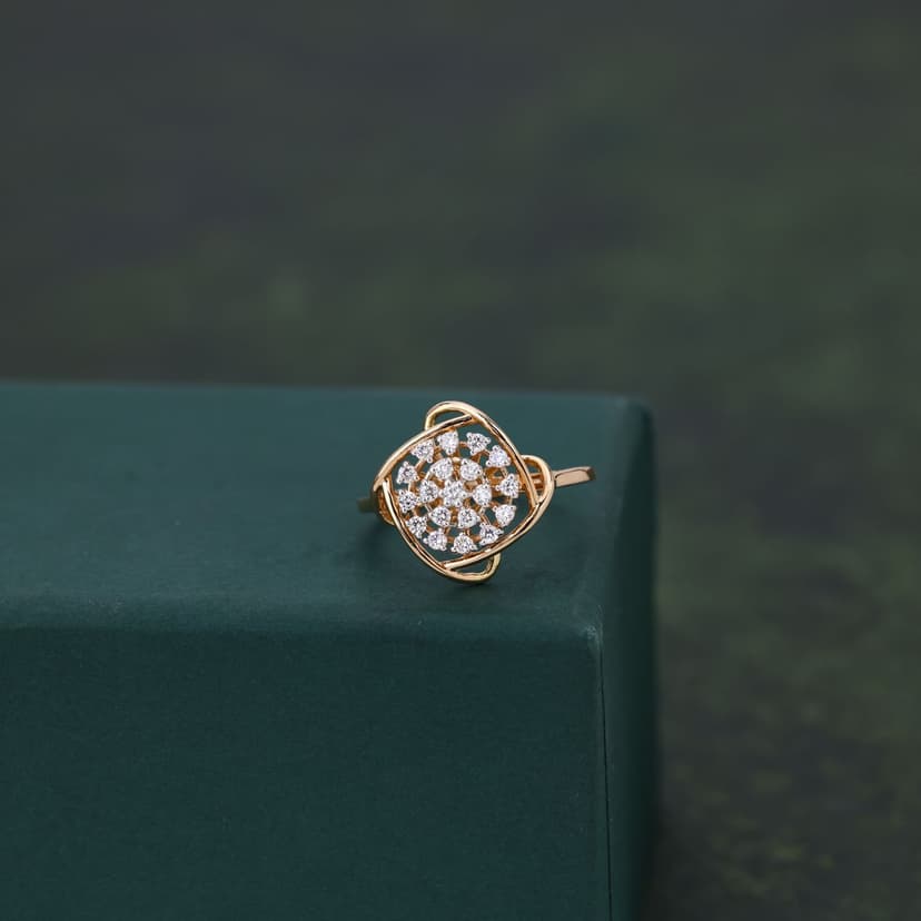 Calyra Real Diamond Ring 14KT