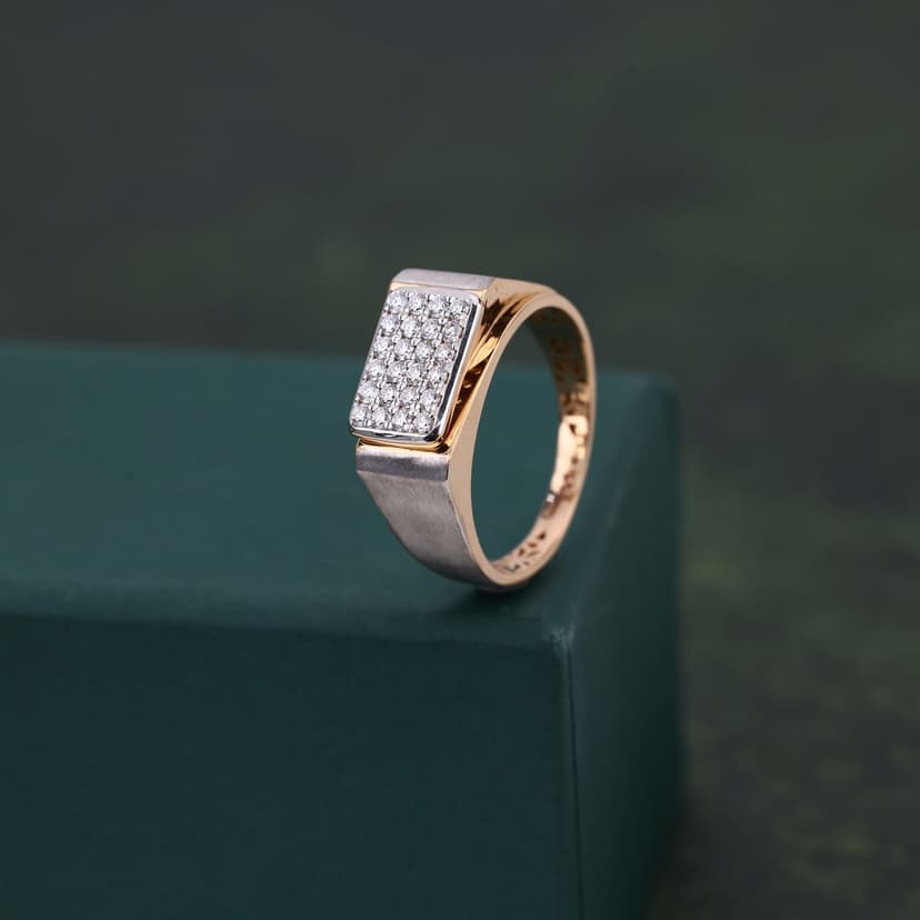 Aurexion Real Diamond Ring 14KT