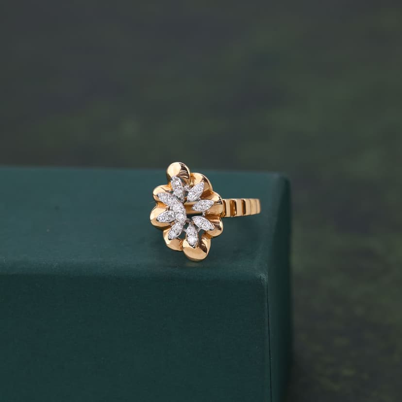 Zyqen Real Diamond Ring 14KT
