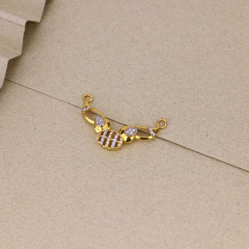 Vyora Infinity Charm Pendant 22KT