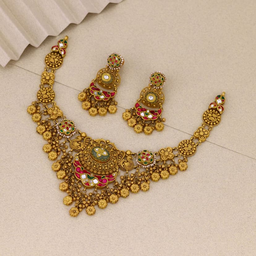 Varnisha Heritage Necklace 22KT