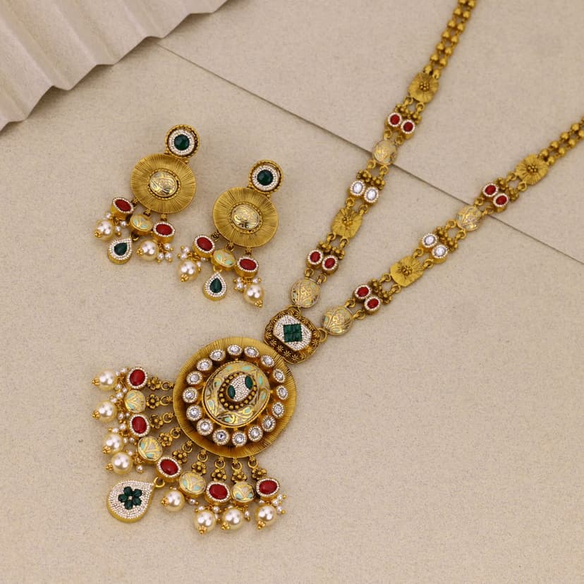 Averika Antique Necklace 22KT