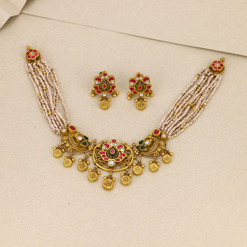 Elarvyn Heritage Necklace 22KT