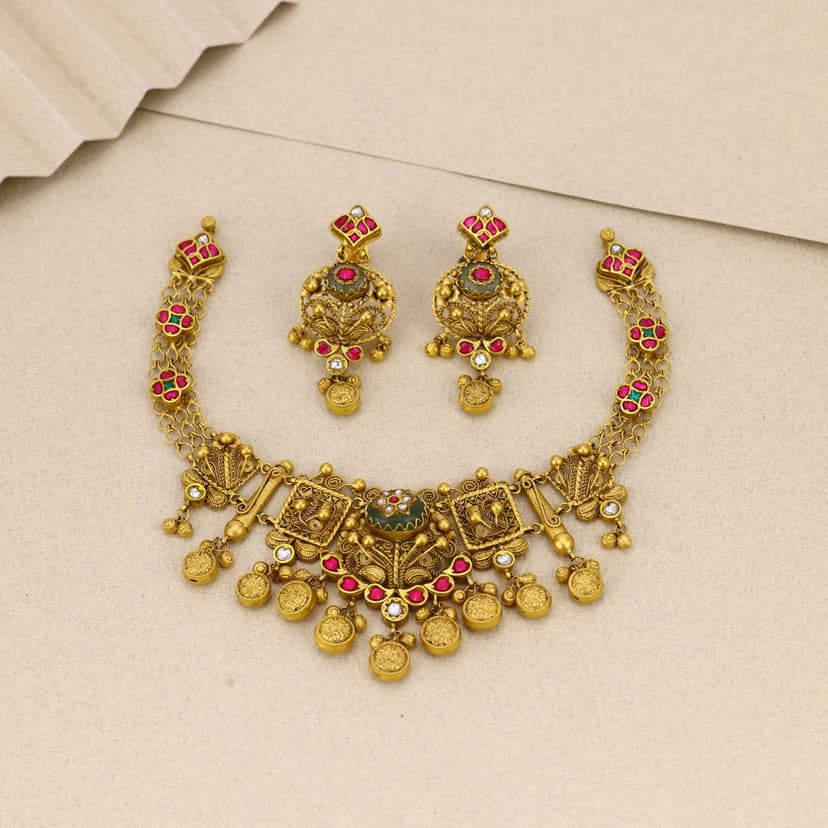 Ariyanth Heritage Necklace 22KT