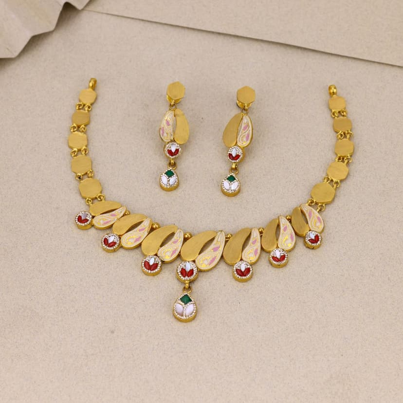 Auremirana Antique Necklace 22KT
