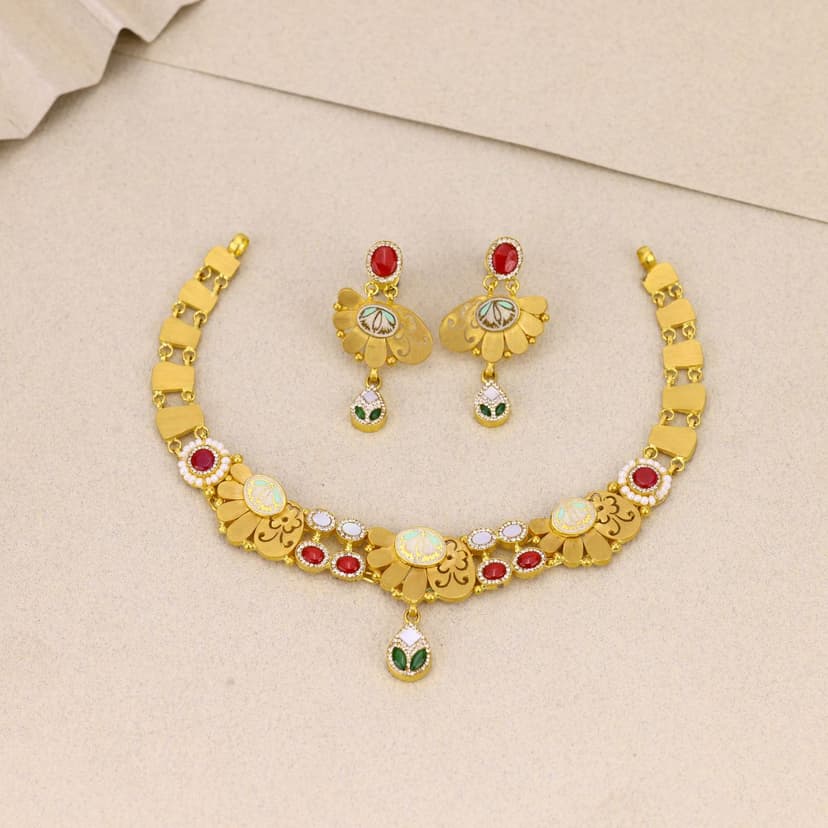 Orlithra Antique Necklace 22KT