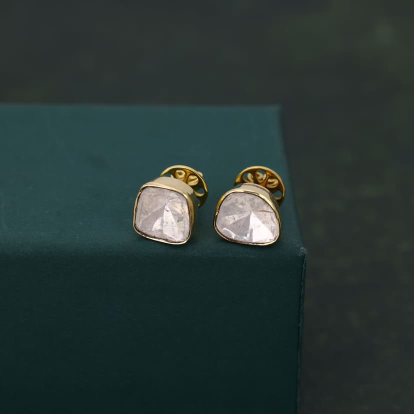 Avera Real Polki Earring 14KT