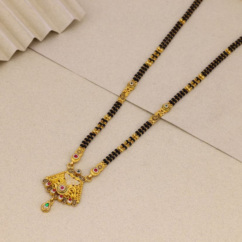 Vanyor Antique Mangalsutra 22KT